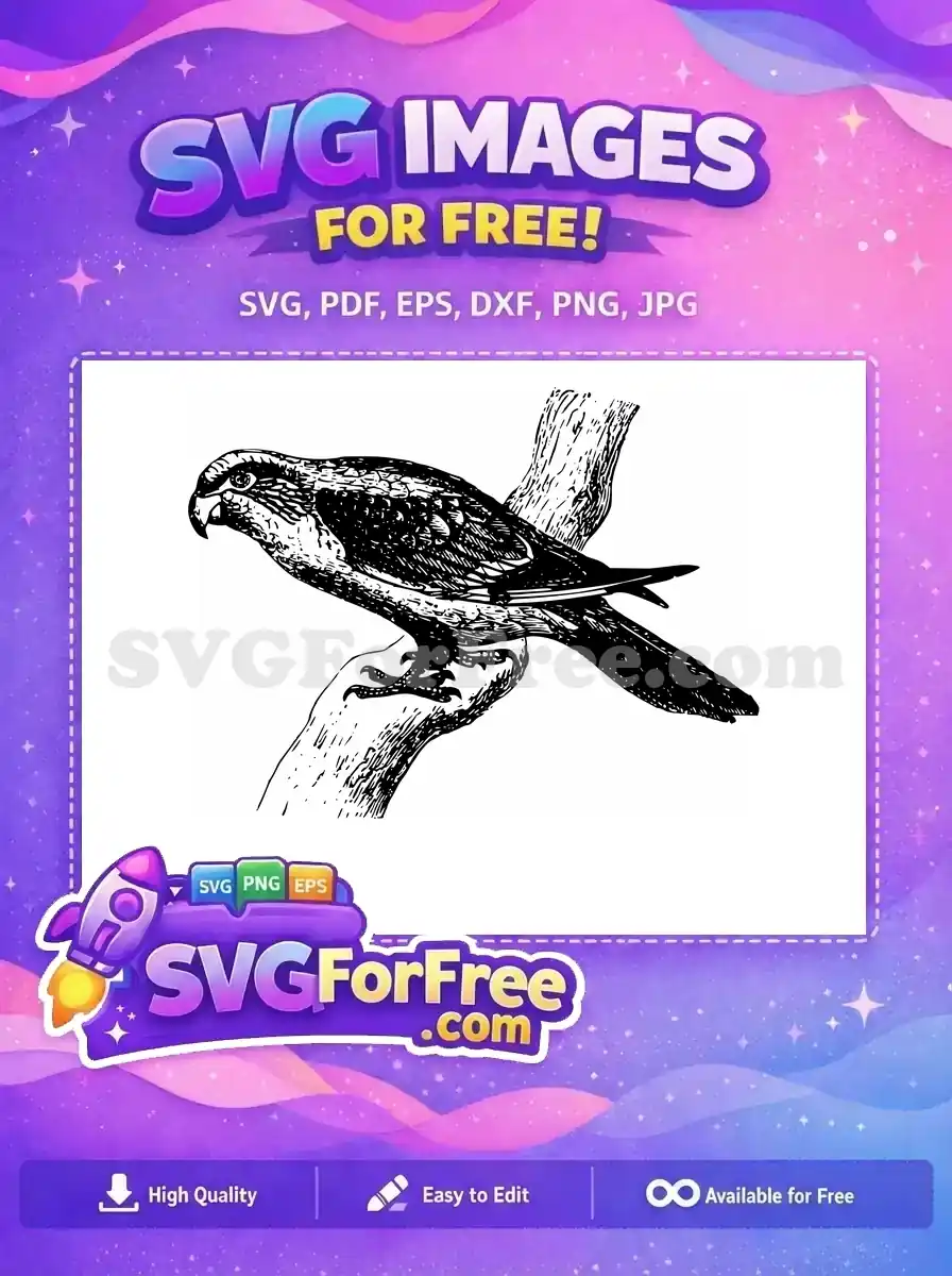 Free Tropical Bird Free Parrot Silhouette Vector Free SVG 2