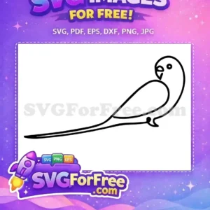 Free Budgie Silhouette Free Exotic Pet Parrot Free SVG Free Budgie Silhouette Free Exotic Pet Parrot Free SVG