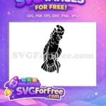 Free Detailed Crested Free Cockatoo Parrot Silhouette Free SVG - Instant Download