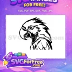 Free Detailed Parrot Free Silhouette Exotic Bird Free SVG 5 - Instant Download