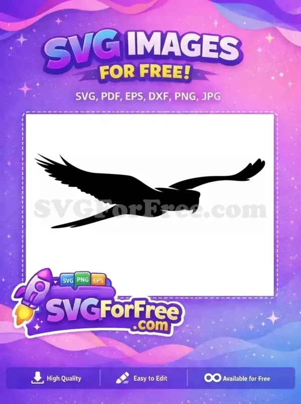 Free Tropical Parrot Free Bird Silhouette Animal Free SVG 2