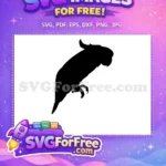 Free Detailed Crested Free Perched Parrot Silhouette Free SVG - Instant Download