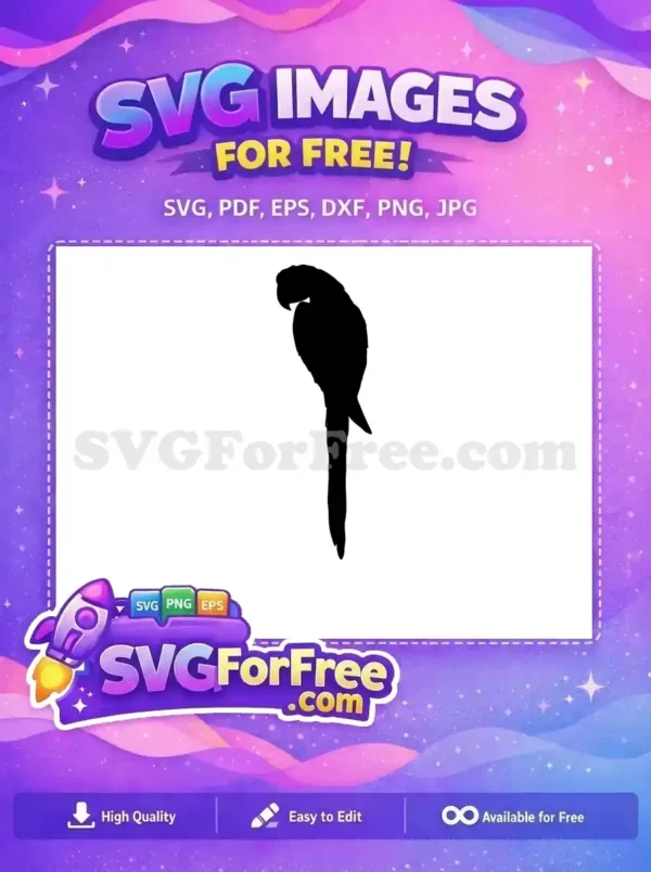 Free Detailed Macaw Free Tropical Bird Parrot Free SVG 1 Free Detailed Macaw Free Tropical Bird Parrot Free SVG 1