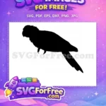 Free Tropical Bird Free Parrot Silhouette Image Free SVG - Instant Download