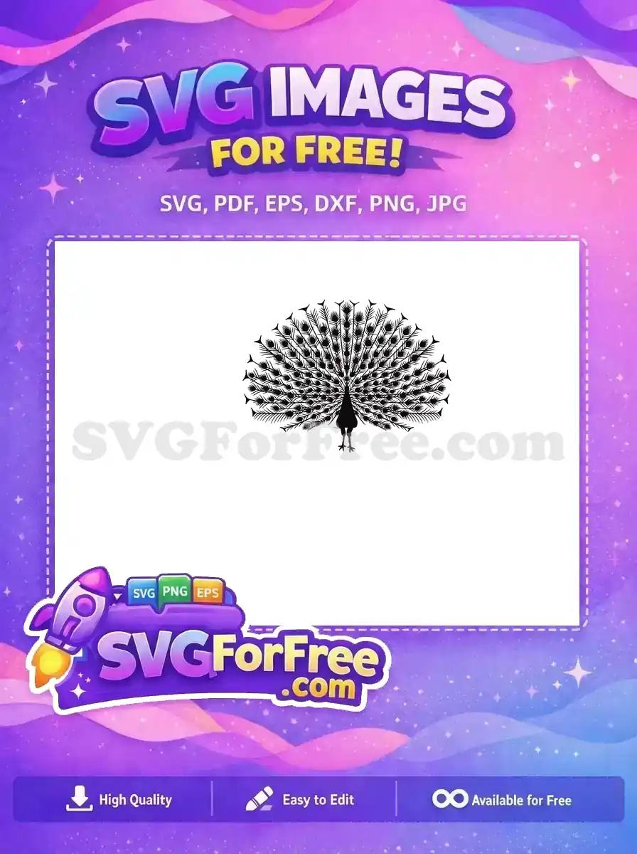 Free Detailed Feathers Free Black Bird Design Free SVG