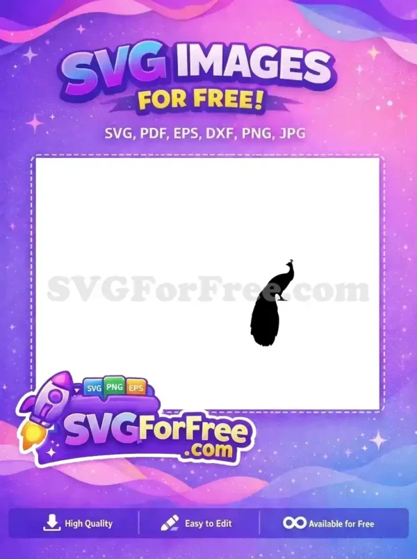 Free Detailed Tail Feathers Free Elegant Bird Design Free SVG