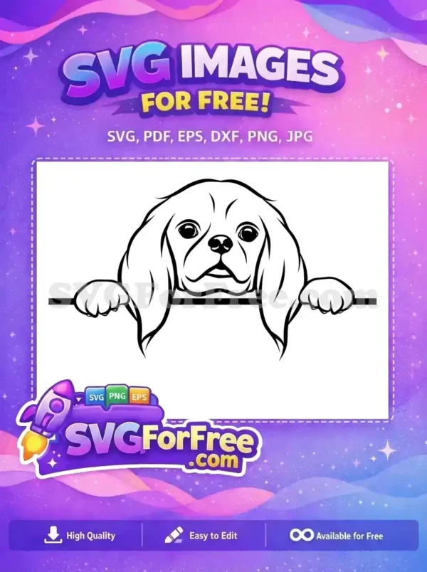 Free Cute Puppy Face Free Curious Eyes Pet Free SVG