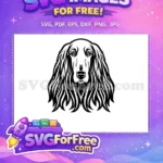 Free Dog Peeking Free Cute Puppy Eyes Movie Free SVG - Instant Download