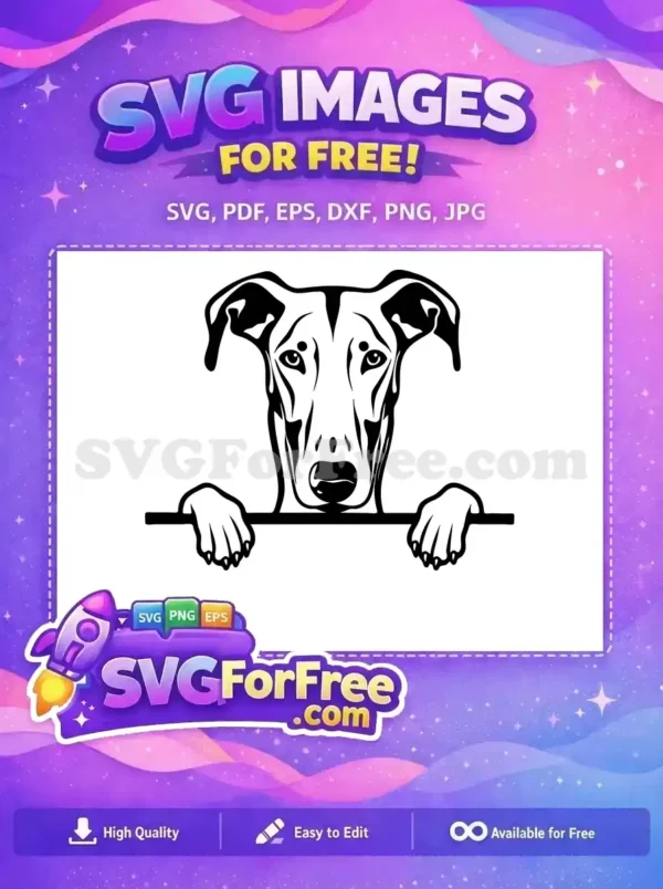 Free Cute Dog Face Free Funny Eyes Animal Free SVG