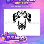 Free Cute Dog Face Free Pet Animal Peeking Free SVG 1 - Instant Download