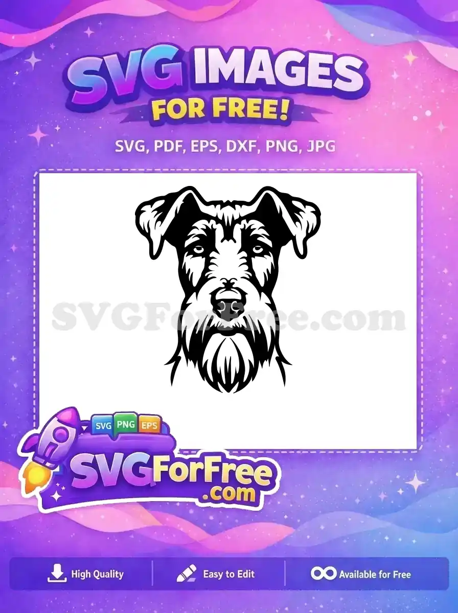 Free Cute Dog Face Free Funny Peeking Dog Free SVG 5