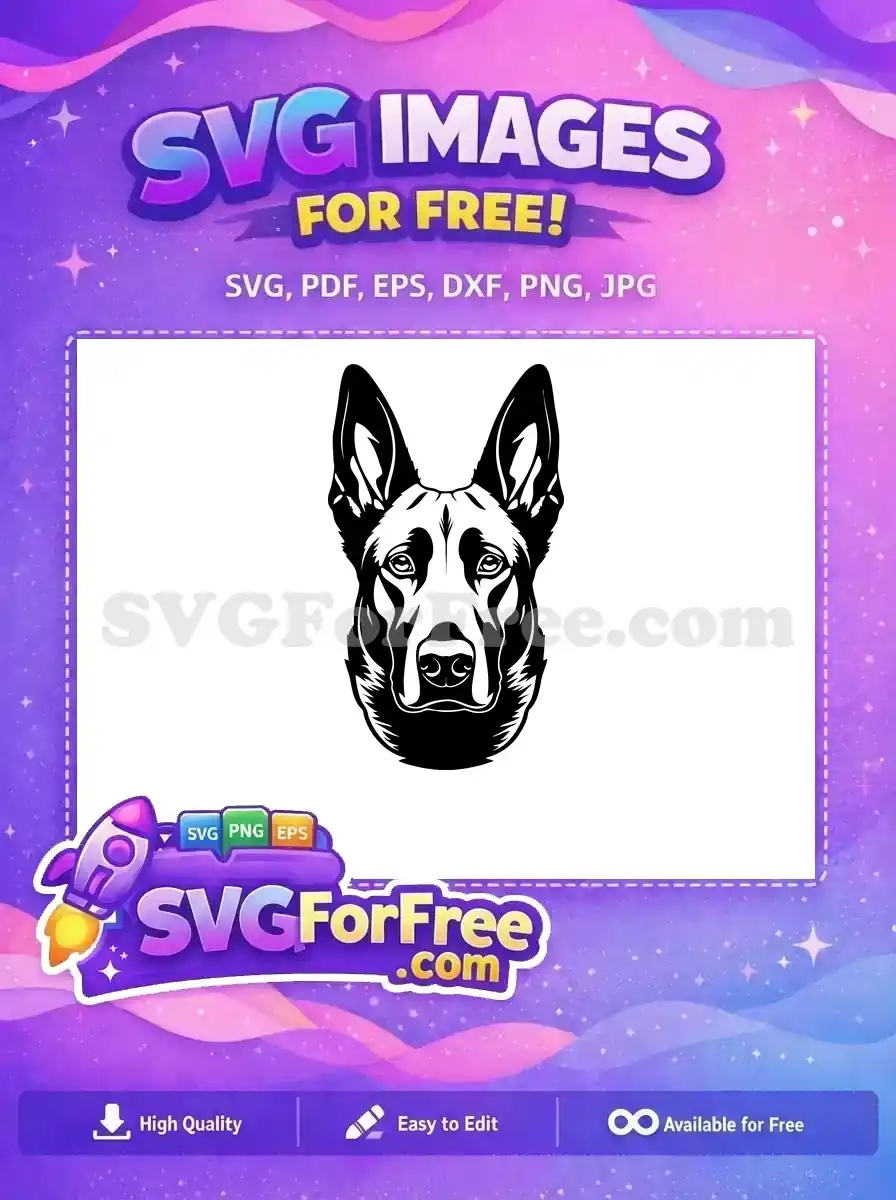 Free Cute Dog Face Free Window Peeking Funny Free SVG 1