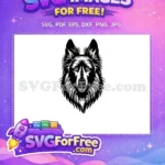 Free Cute Dog Face Free Peeking Window Funny Free SVG 33 - Instant Download
