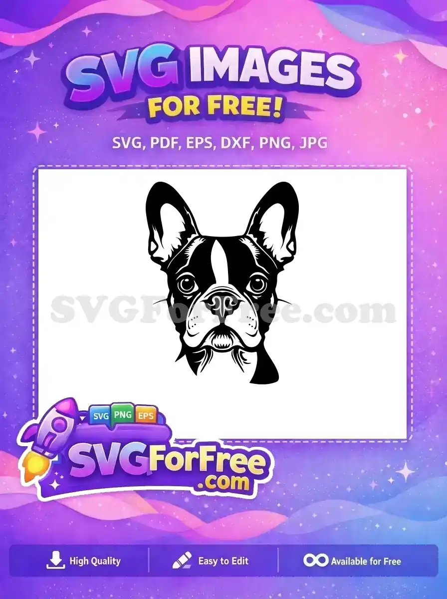 Free Funny Dog Face Free Cute Puppy Dog Lover Free SVG