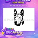 Free Cute Dog Face Free Peeking Window Funny Free SVG 53 - Instant Download