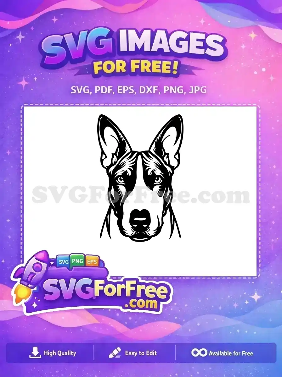 Free Cute Dog Face Free Peeking Window Funny Free SVG 54