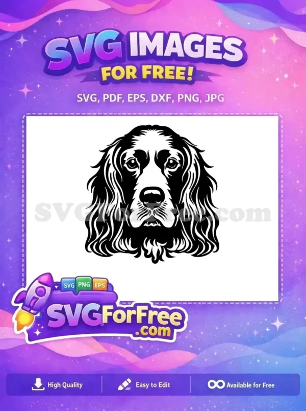 Free Cute Dog Face Free Peeking Puppy Window Free SVG 3