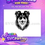 Free Cute Dog Face Free Funny Pet Peeking Free SVG 11 - Instant Download