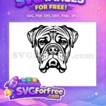 Free Dog Peeking Free Cute Puppy Cartoon Free SVG - Instant Download