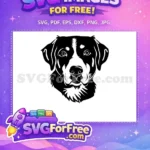 Free Cute Dog Face Free Peeking Window Funny Free SVG 68 - Instant Download
