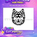 Free Cute Dog Face Free Funny Puppy Pet Free SVG 11 - Instant Download