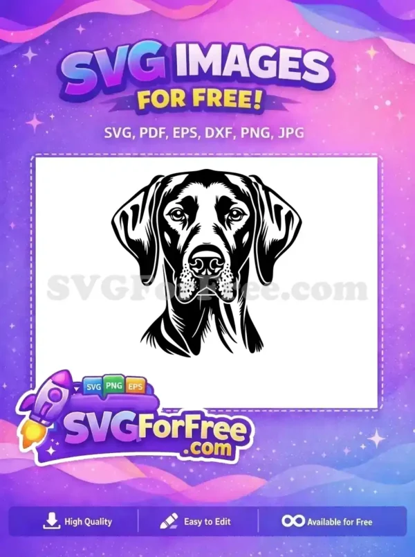 Free Cute Puppy Face Free Funny Pet Peeking Dog Free SVG 3