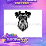 Free Cute Dog Face Free Peeking Window Funny Free SVG 76 - Instant Download