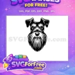 Free Cute Dog Face Free Peeking Window Funny Free SVG 77 - Instant Download