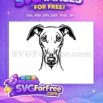 Free Cute Puppy Face Free Funny Peeking Dog Free SVG 14 - Instant Download