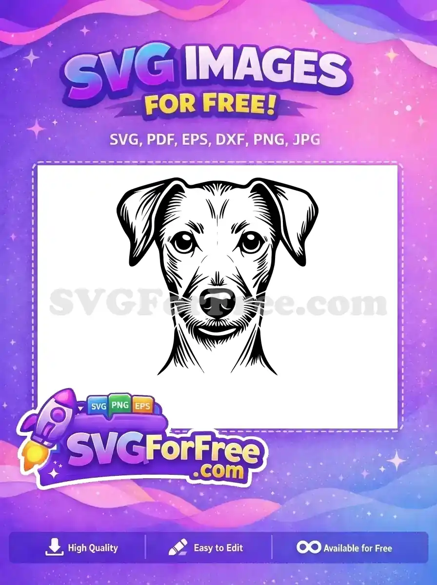 Free Cute Dog Face Free Funny Peeking Dog Free SVG 14