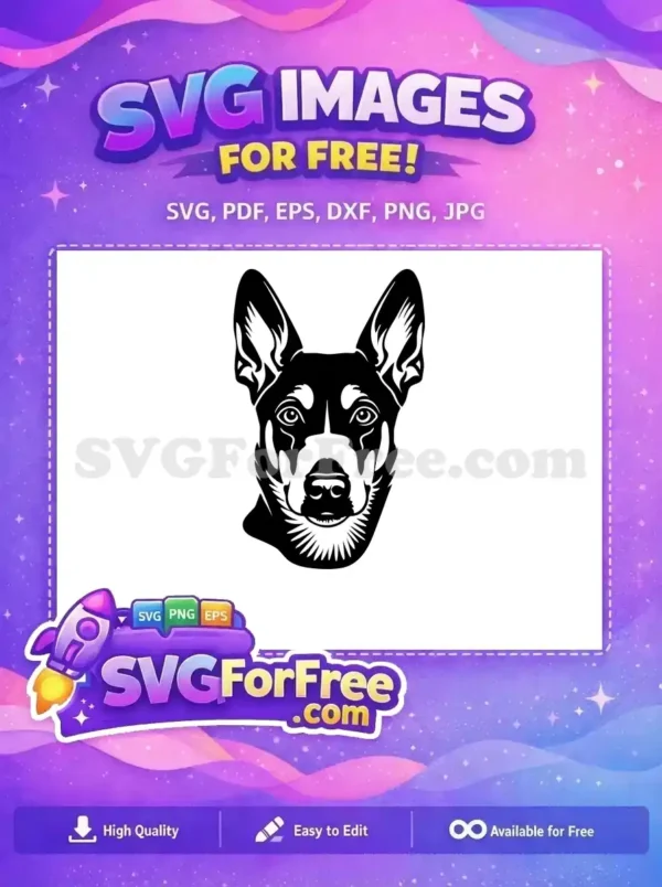 Free Cute Puppy Free Funny Peeking Dog Free SVG 8