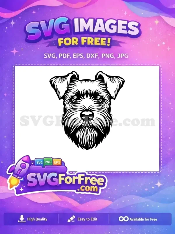 Free Cute Puppy Face Free Funny Dog Peeking Free SVG 12
