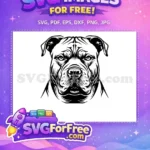 Free Cute Puppy Face Free Funny Pet Peeking Dog Free SVG 4 - Instant Download