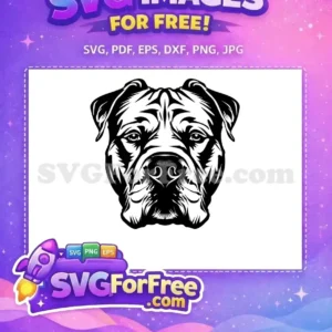Free Black Cane Corso Head Free Stoic Face Peeking Dog Free SVG Free Black Cane Corso Head Free Stoic Face Peeking Dog Free SVG