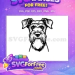 Free Cute Puppy Face Free Funny Dog Peeking Free SVG 14 - Instant Download