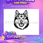 Free Cute Puppy Face Free Dog Peek Animal Free SVG 5 - Instant Download