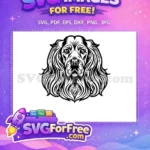 Free Cute Puppy Face Free Funny Peeking Dog Free SVG 16 - Instant Download