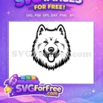 Free Cute Puppy Face Free Dog Peek Window Free SVG 2 - Instant Download