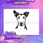 Free Cute Dog Face Free Peeking Animal Window Free SVG 5 - Instant Download