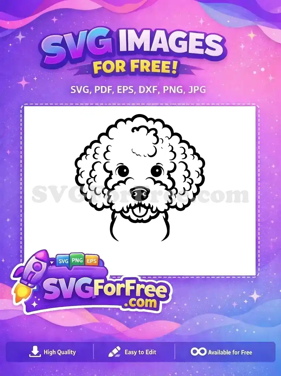 Free Cute Dog Face Free Peeking Window Pet Free SVG 16
