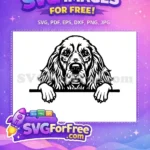 Free Cute Dog Face Free Funny Puppy Pet Free SVG 19 - Instant Download