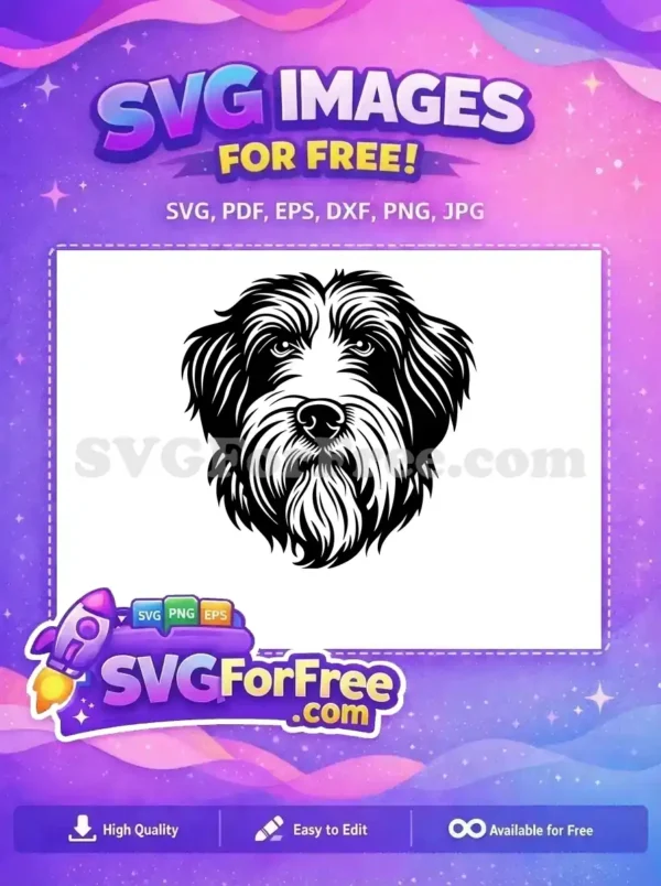 Free Puppy Eyes Free Cute Nose Peeking Dog Free SVG 2
