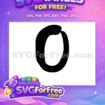 Free Number One Free Penny Wise Number Free SVG 1 - Instant Download