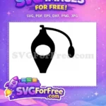 Free Elegant Perfume Free Bottle Fragrance Free Silhouette SVG - Instant Download