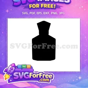 Free Black Perfume Free Bottle Simple Fragrance Free SVG Free Black Perfume Free Bottle Simple Fragrance Free SVG