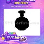 Free Dark Glass Free Bottle Perfume Free SVG - Instant Download