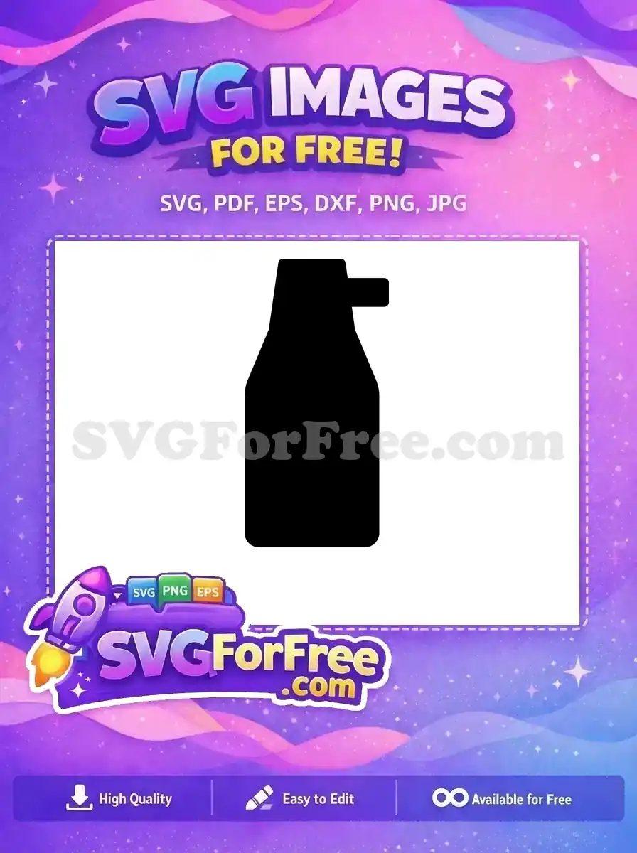 Free Elegant Perfume Free Black Silhouette Fashion Free SVG