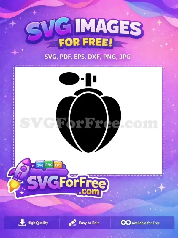Free Black Perfume Free Stylish Silhouette Perfume Free SVG