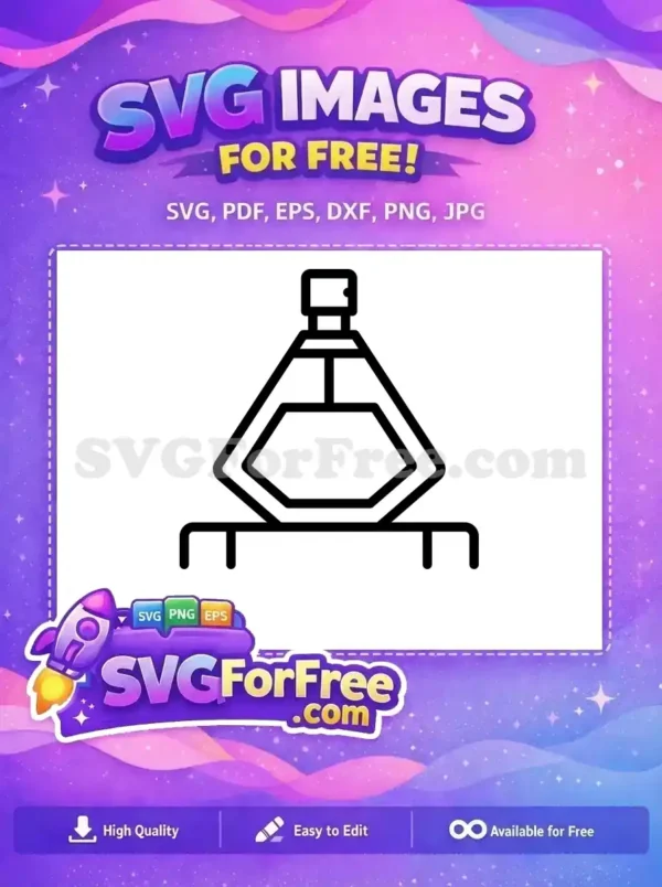 Free Diamond Perfume Free Bottle Silhouette Free SVG