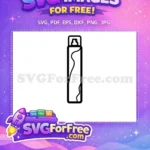 Free Elegant Scent Free Bottle Perfume Free SVG 2 - Instant Download